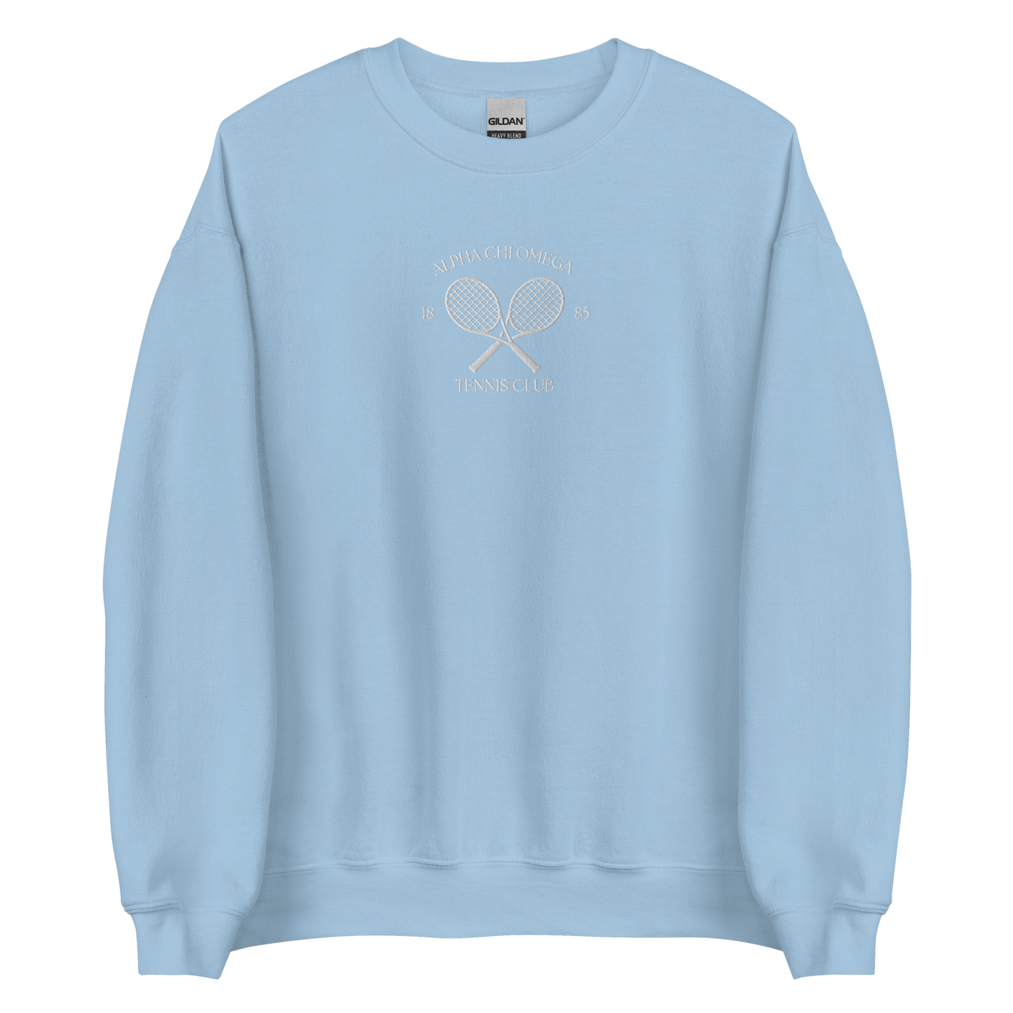 Tennis Club Embroidered Crewneck