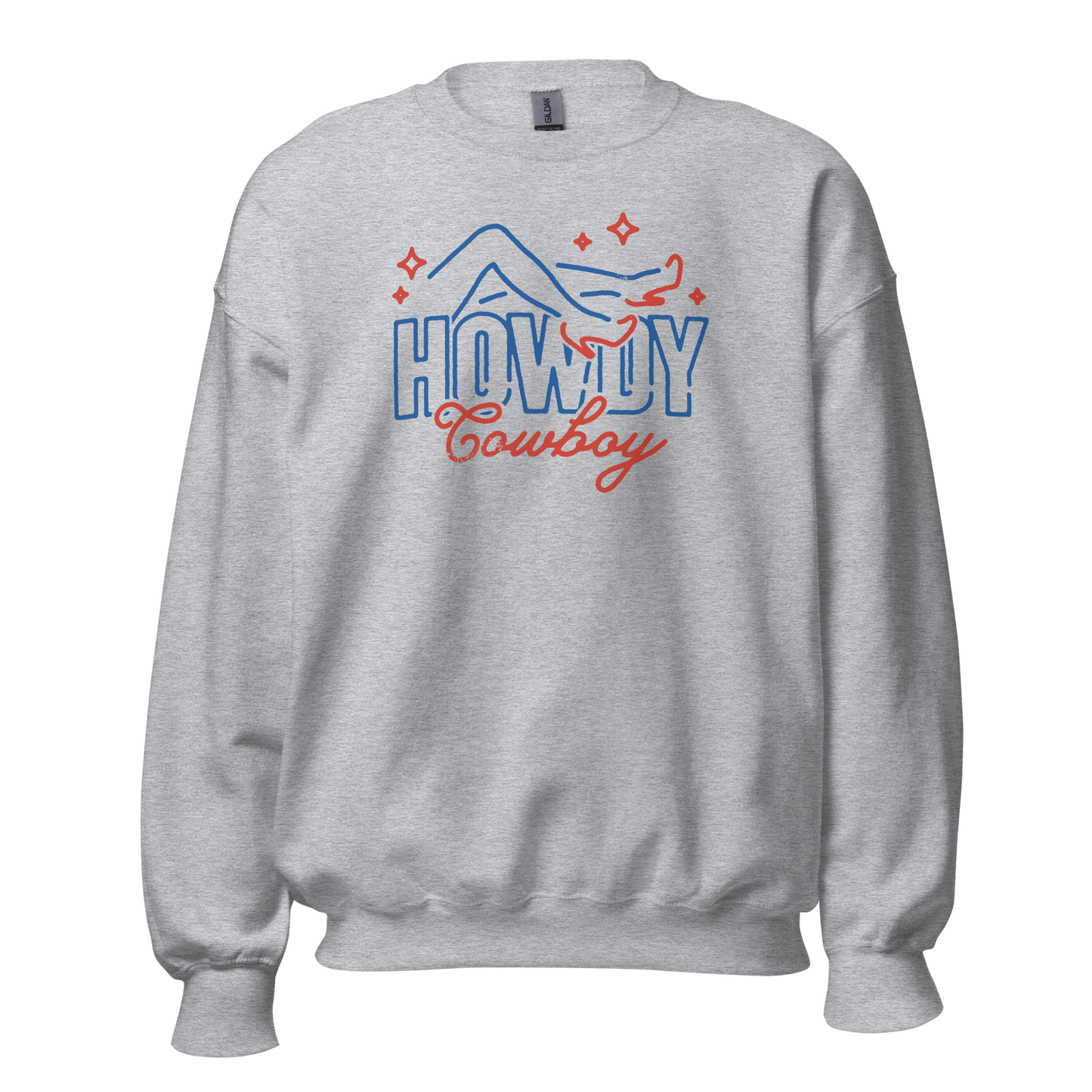 Howdy Cowboy Crewneck