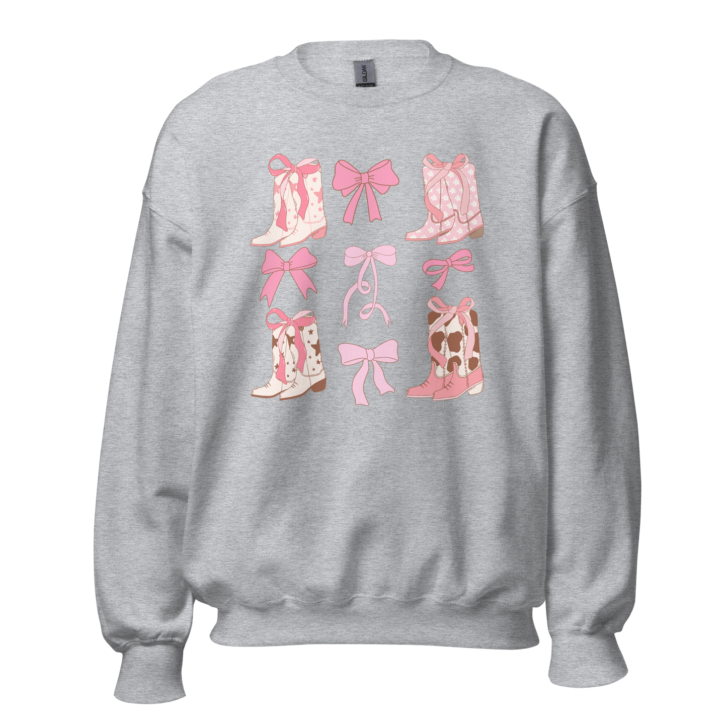 Boots & Bows Crewneck