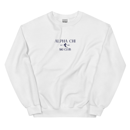 Ski Club Embroidered Crewneck