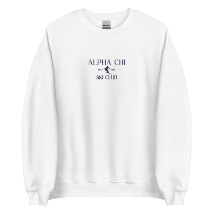 Ski Club Embroidered Crewneck