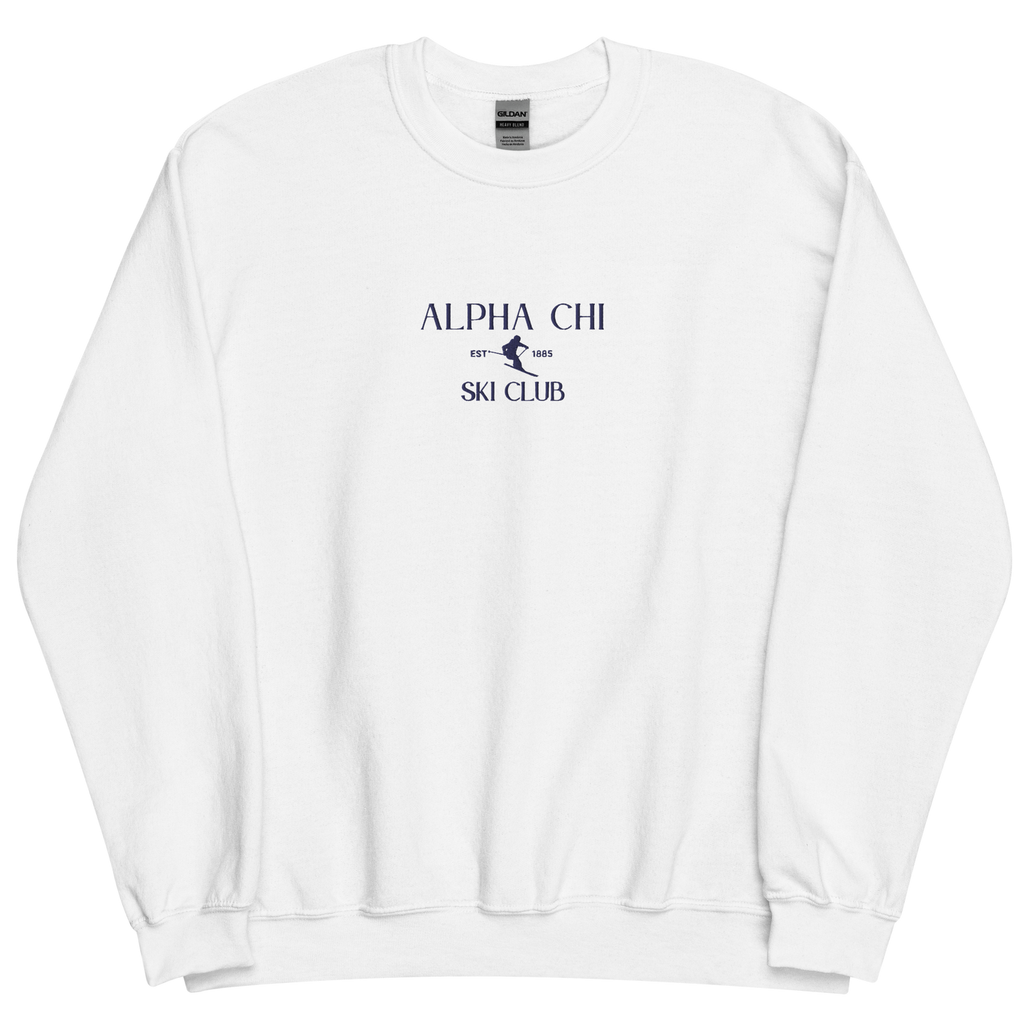 Ski Club Embroidered Crewneck