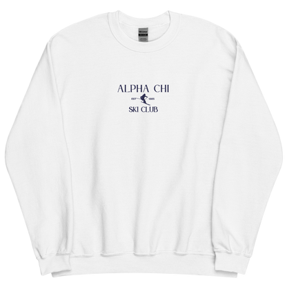 Ski Club Embroidered Crewneck