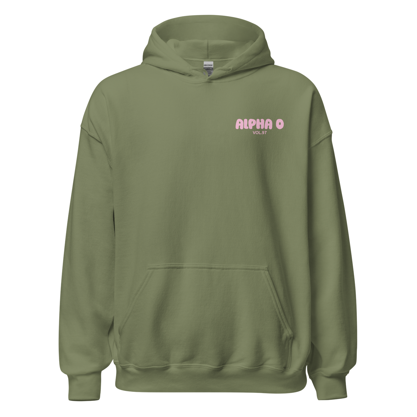 THE Hoodie Military Green