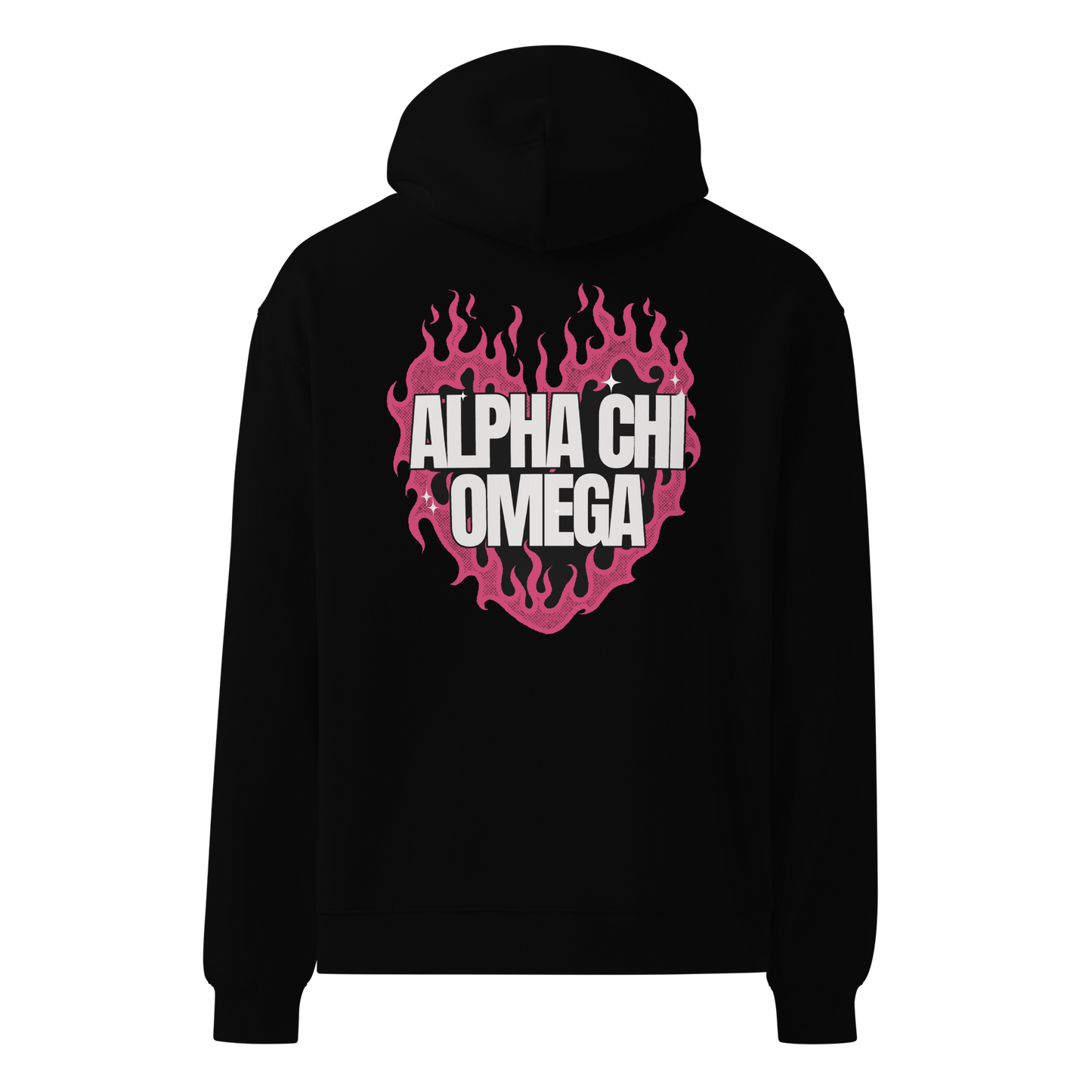 Heart On Fire Premium Oversized Hoodie